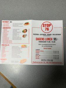 stop76 pizzeria gatukök meny