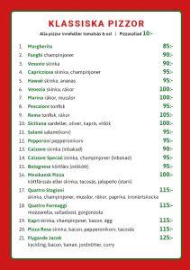 husie pizzeria meny