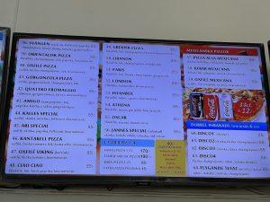 järntorgets pizzeria meny